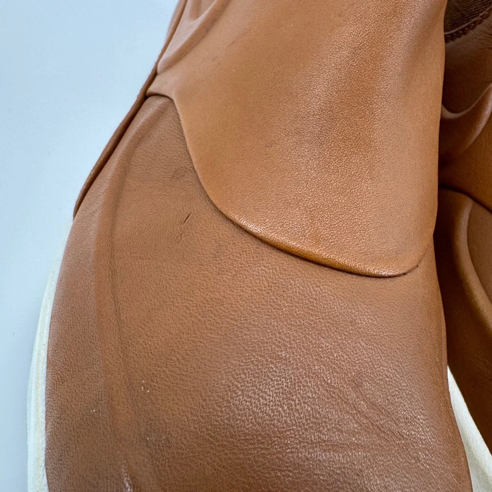 Nike Air Max‎ Thea Mid Chelsea Boots Womens 8 Brown Leather 859550-200